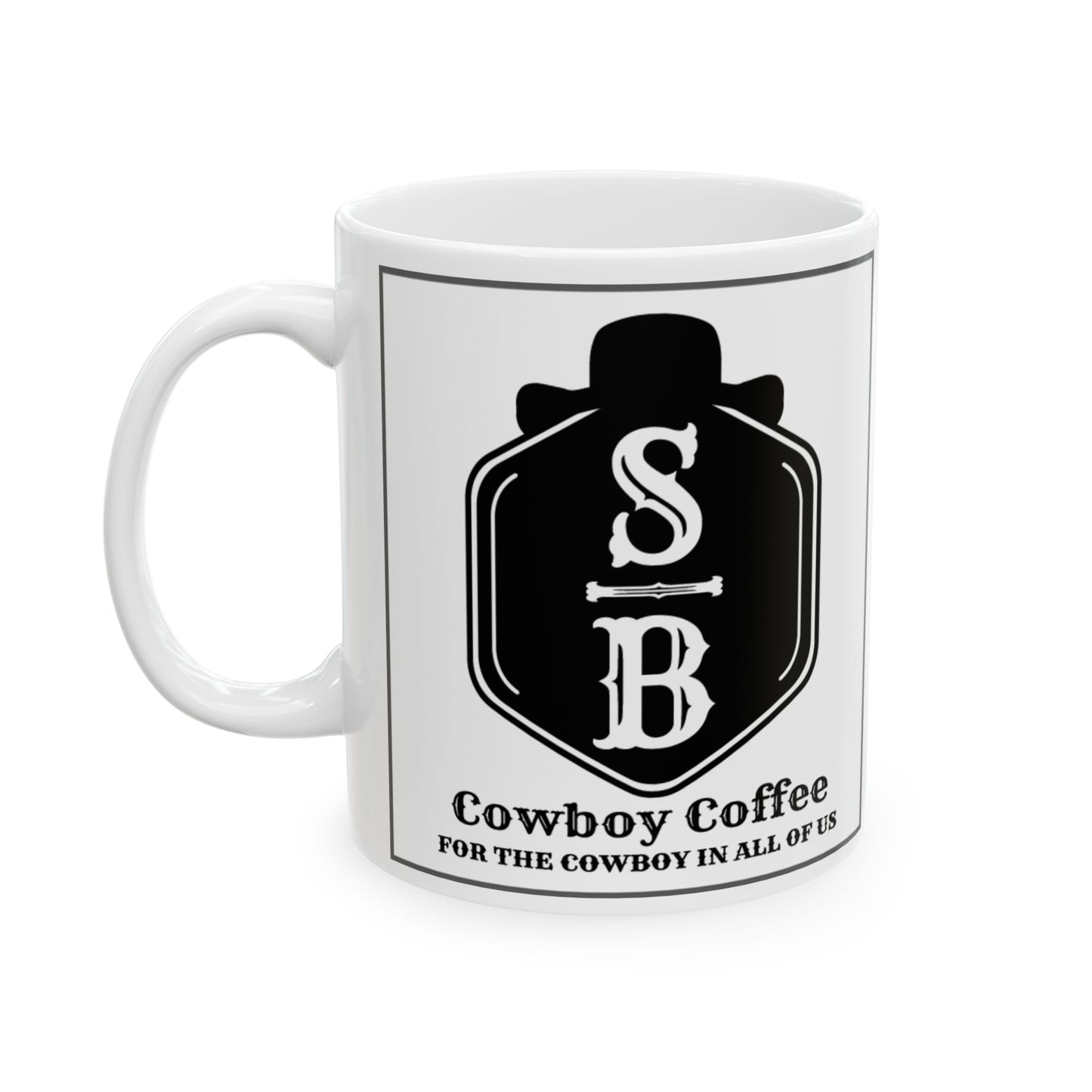 Coffee Lover Ceramic Mug — “Coffee: The Fuel of Us” Vintage Bottle Design (11oz, 15oz)