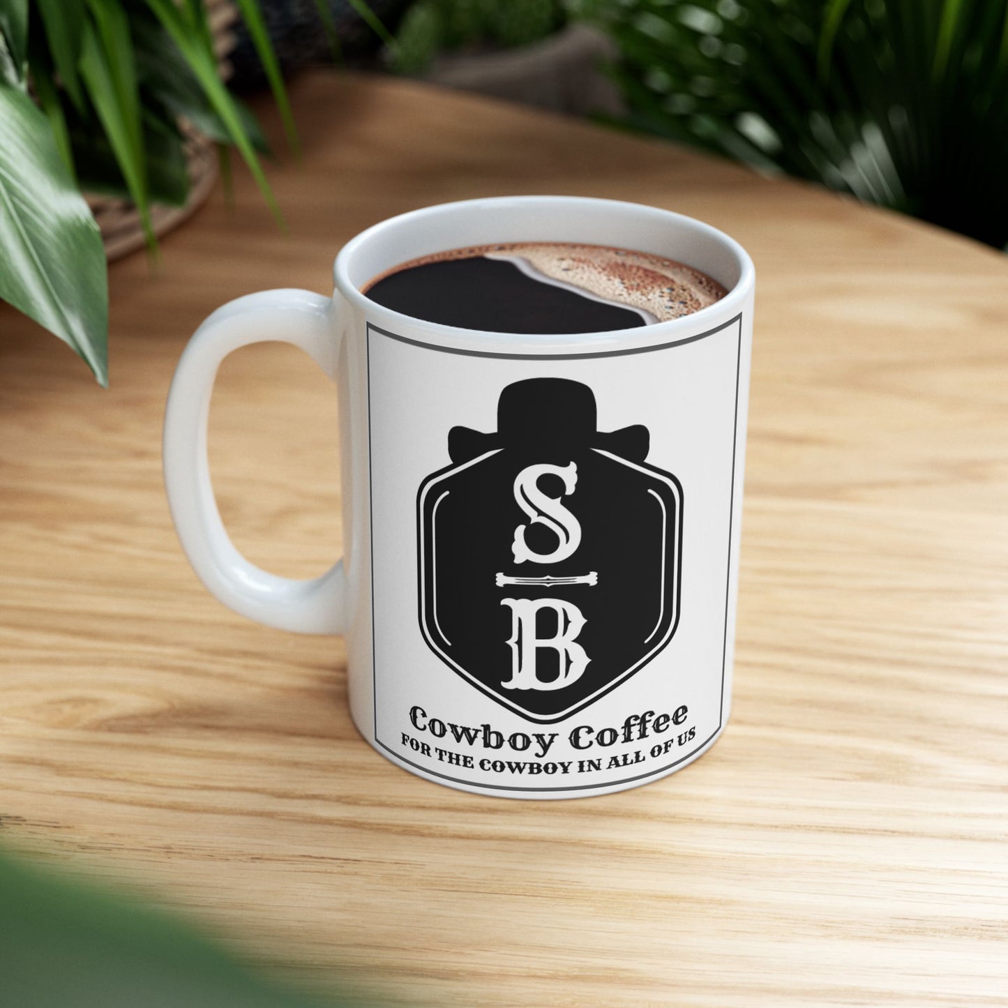 Coffee Lover Ceramic Mug — “Coffee: The Fuel of Us” Vintage Bottle Design (11oz, 15oz)